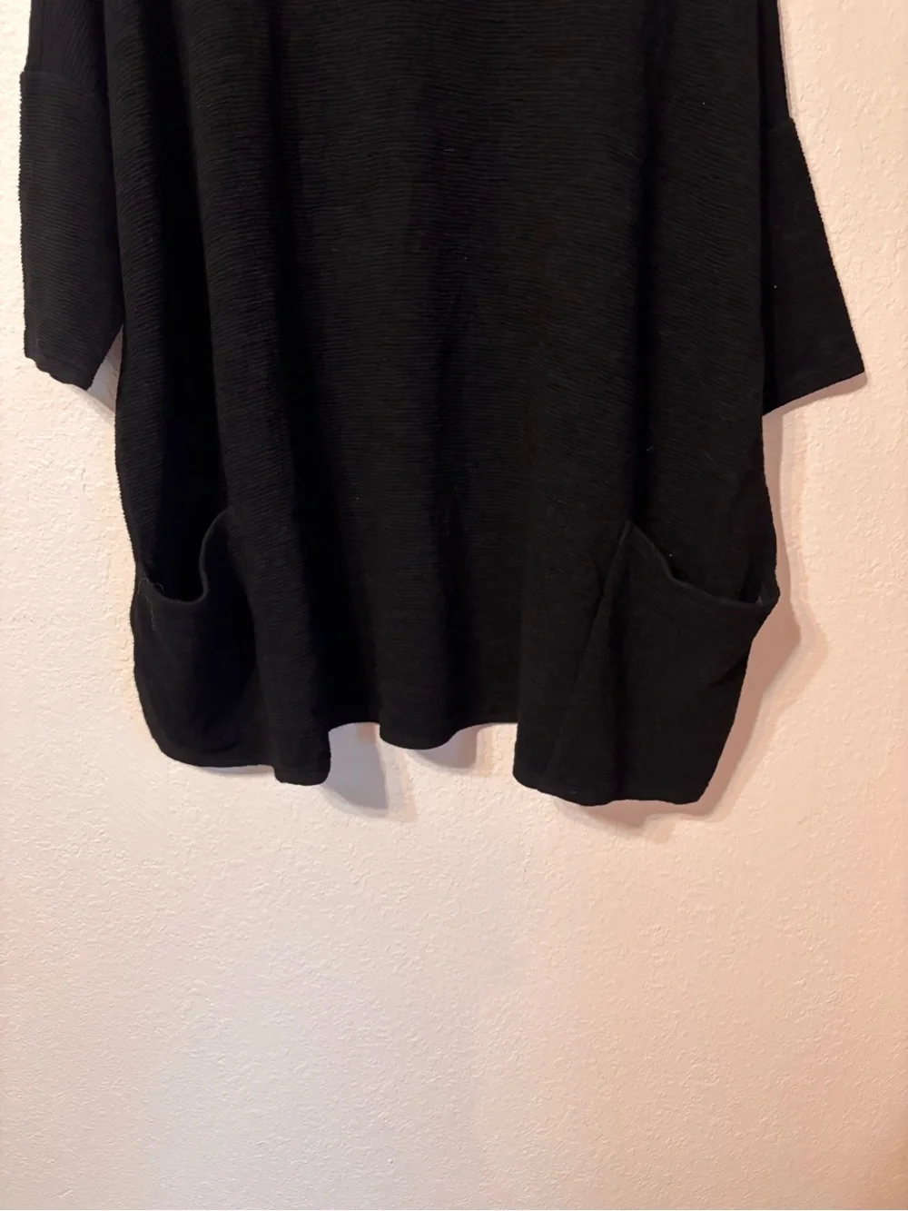 Cut Loose Lagenlook Ribbed Pullover One Size